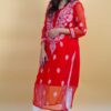 Chiffon Straight Kurti 100011